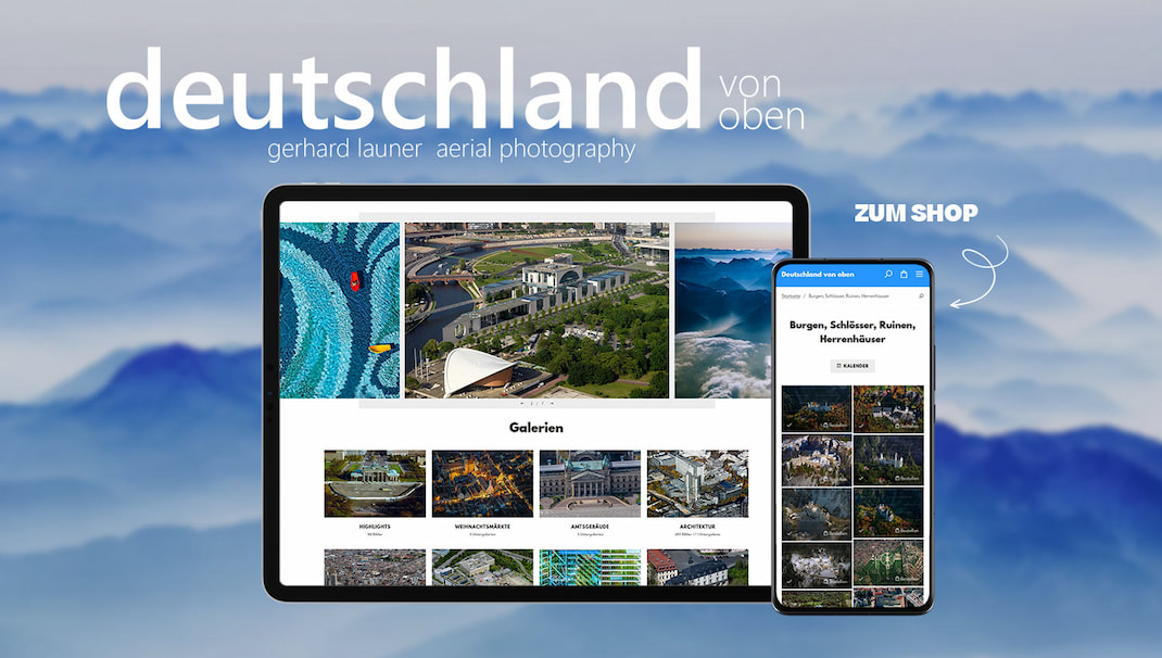 Webshop Deutschland von oben