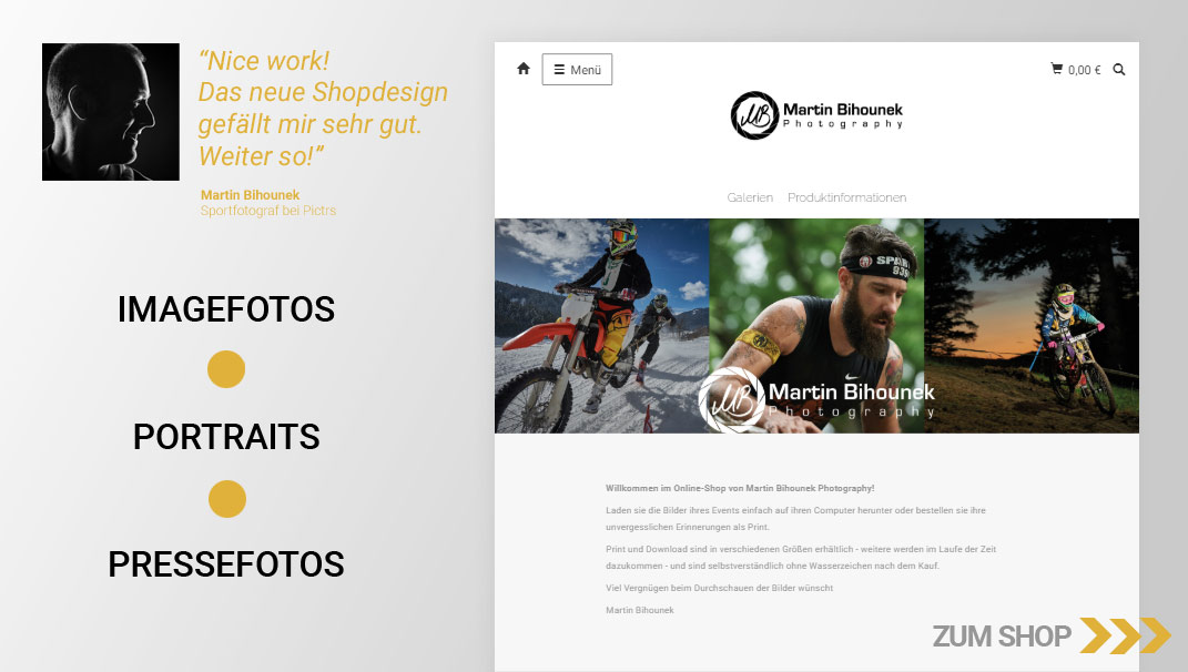 Webshop Martin Bihounek