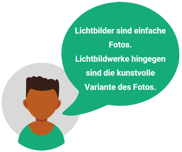 Lichtbilder vs. Lichtbildwerke