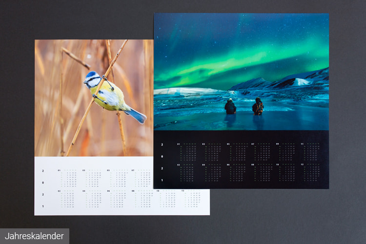Jahreskalender mit eigenem Foto