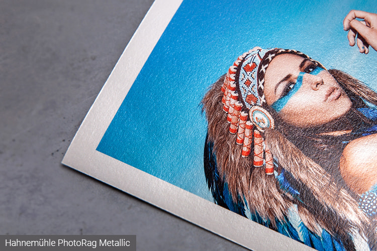 Hahnemühle PhotoRag Metallic