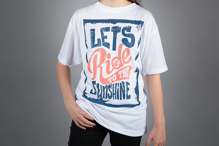 T-Shirts verkaufen, Beispielbild